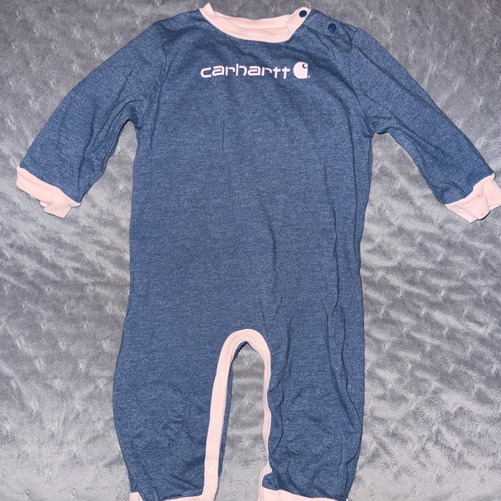 Carhartt Kids One Piece in Blue and Pink